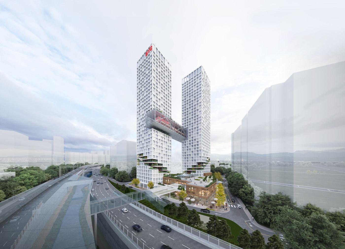 본문 이미지 - BYC 빌딩 투시도(서울시 제공).