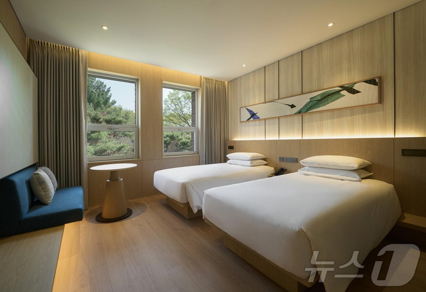 스탠다드 트윈 객실(메이필드호텔 서울 제공)