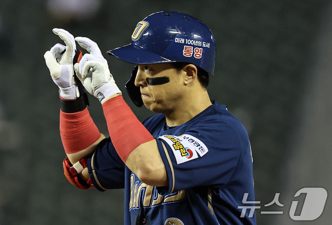 NC 다이노스 손아섭은 안타 9개를 추가하면 KBO리그 통산 최다 안타의 주인공이 된다. 2024.5.24/뉴스1 ⓒ News1 김도우 기자