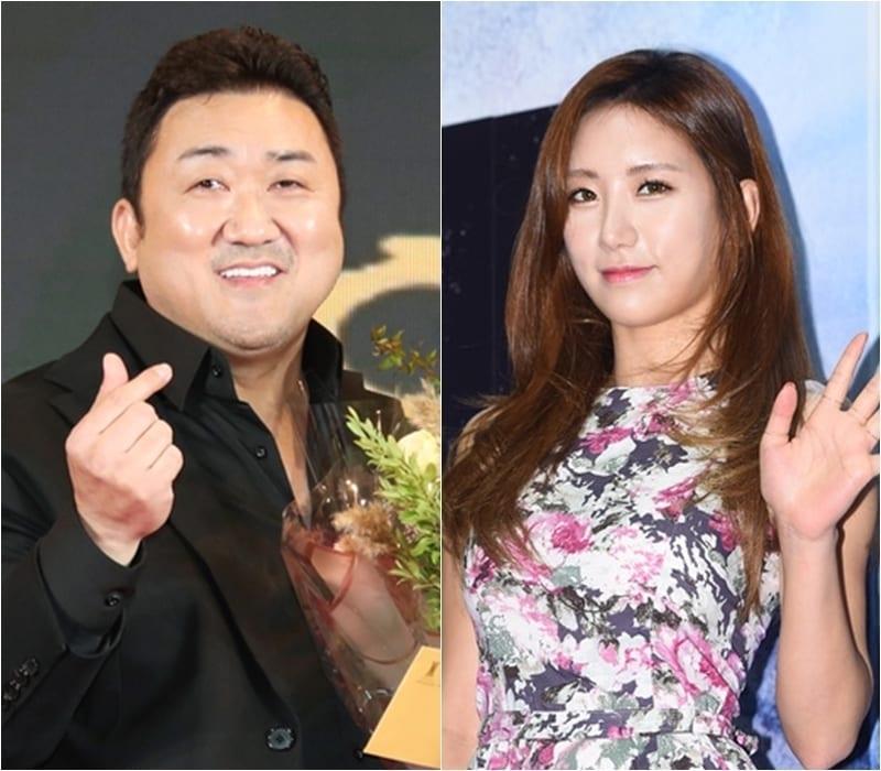 본문 이미지 - 마동석, 예정화/뉴스1 DB