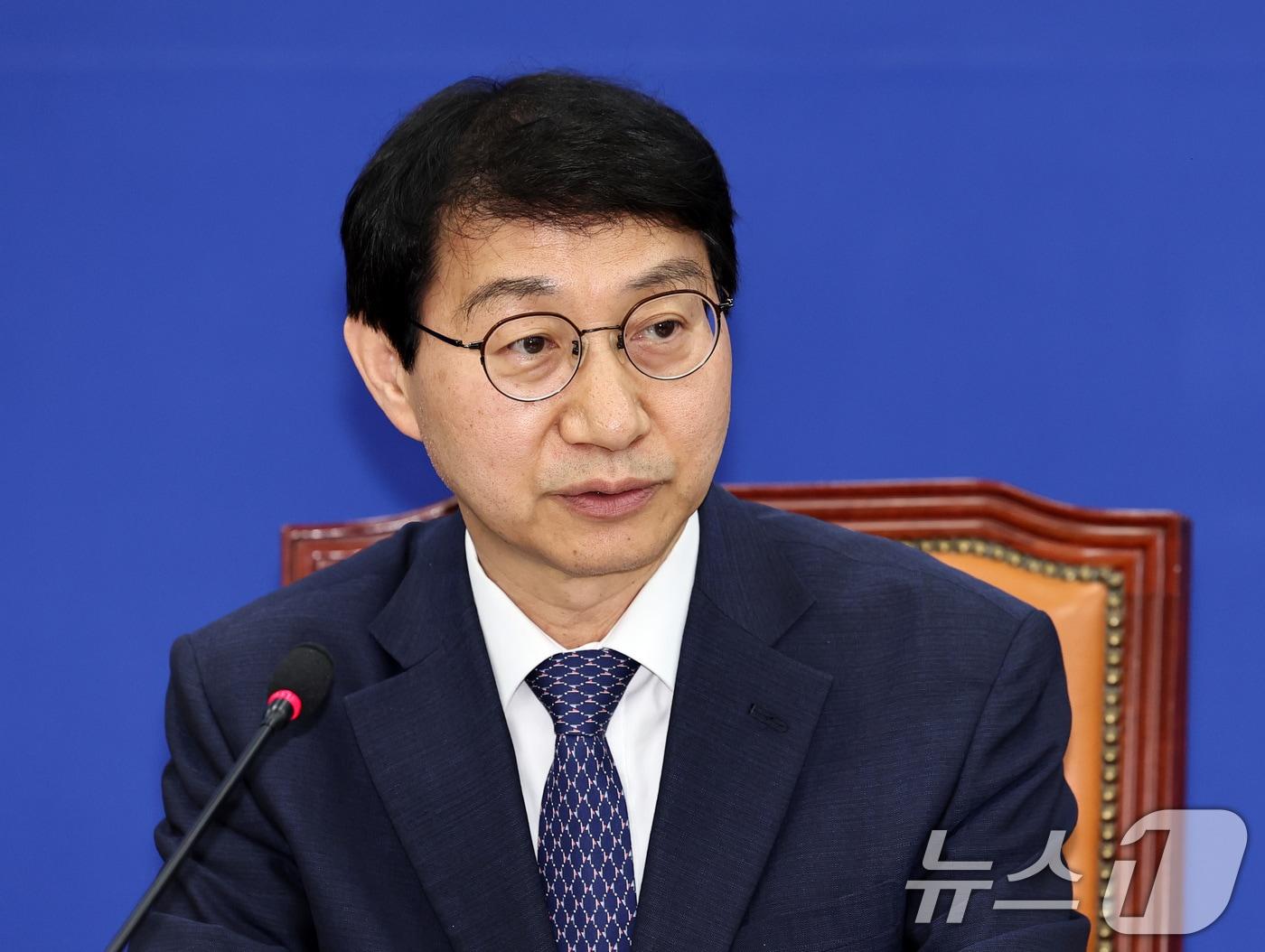 본문 이미지 - 김성주 신임 국민연금공단 이사장. ⓒ News1 구윤성 기자