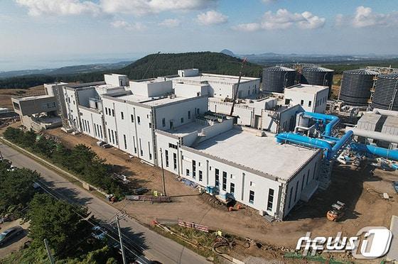 본문 이미지 - 제주 광역 음식물류 폐기물 자원화시설.(제주도 제공)