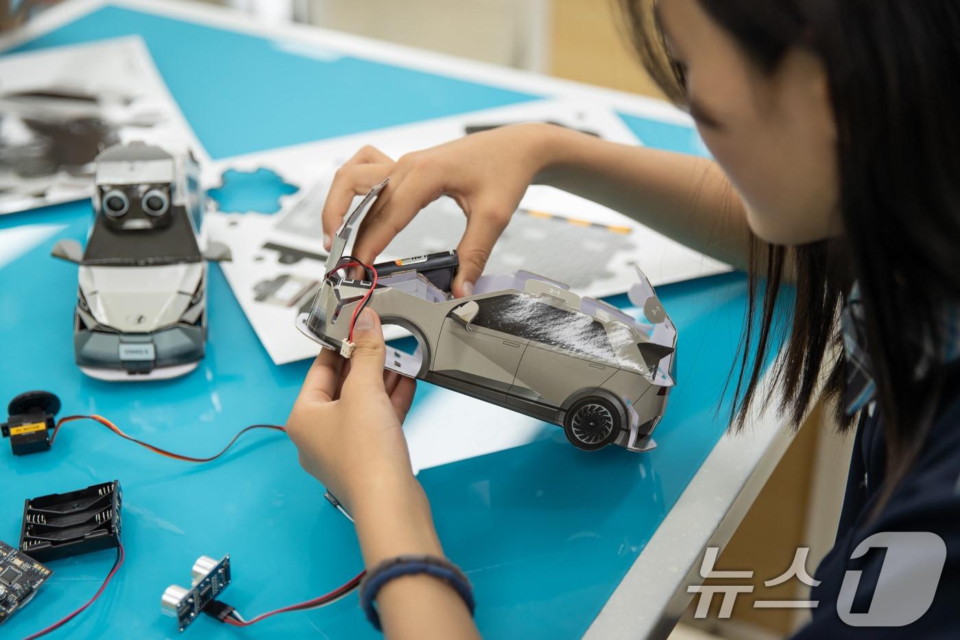 현대자동차가 운영하는 미래모빌리티학교 수업 모습. (현대자동차 제공) (사진은 기사 내용과 무관함) / 뉴스1 