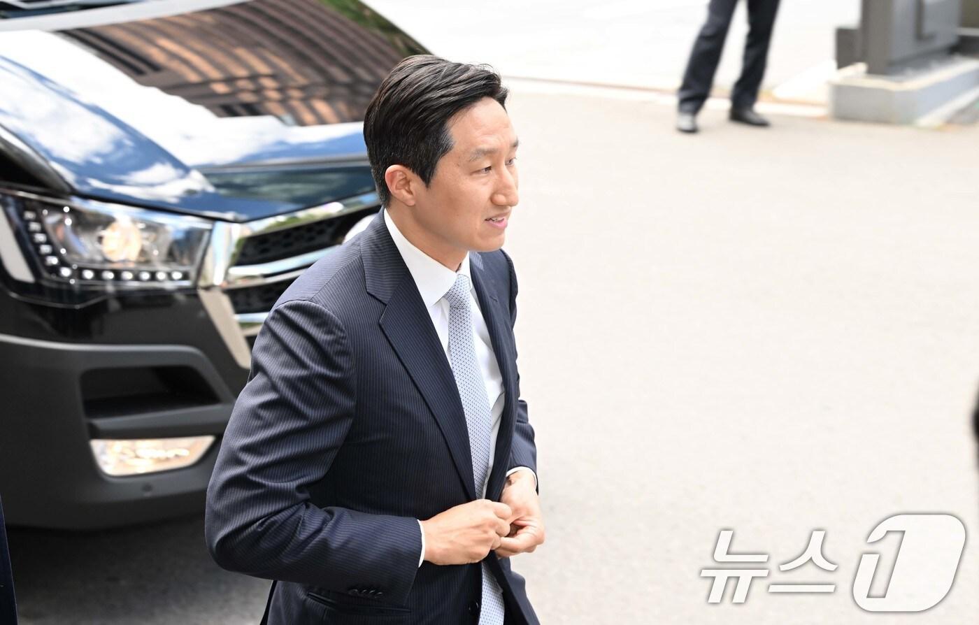 정기선 HD 현대그룹 수석부회장 &#40;공동취재&#41; 2024.5.28/뉴스1 ⓒ News1 김민지 기자