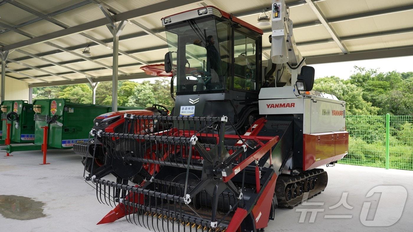 덕평농기계임대사업소.(괴산군 제공)/뉴스1