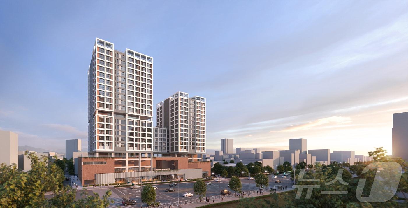 관악 문화플라자 및 공공주택 복합화사업 주택건설사업계획 투시도.(서울시 제공)