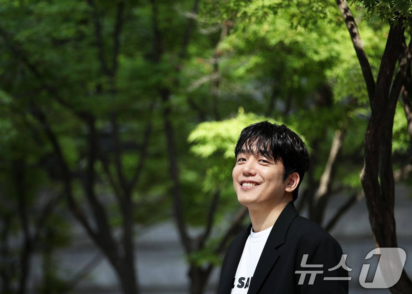 본문 이미지 - 배우 허형규가 서울 종로구 뉴스1 사옥에서 열린 인터뷰에 앞서 포즈를 취하고 있다. /뉴스1 ⓒ News1 오대일 기자