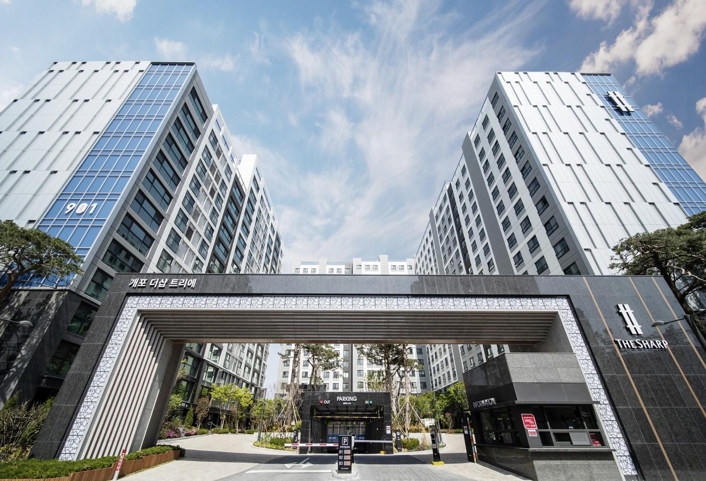 개포 더샵 트리에 전경./포스코이앤씨 제공