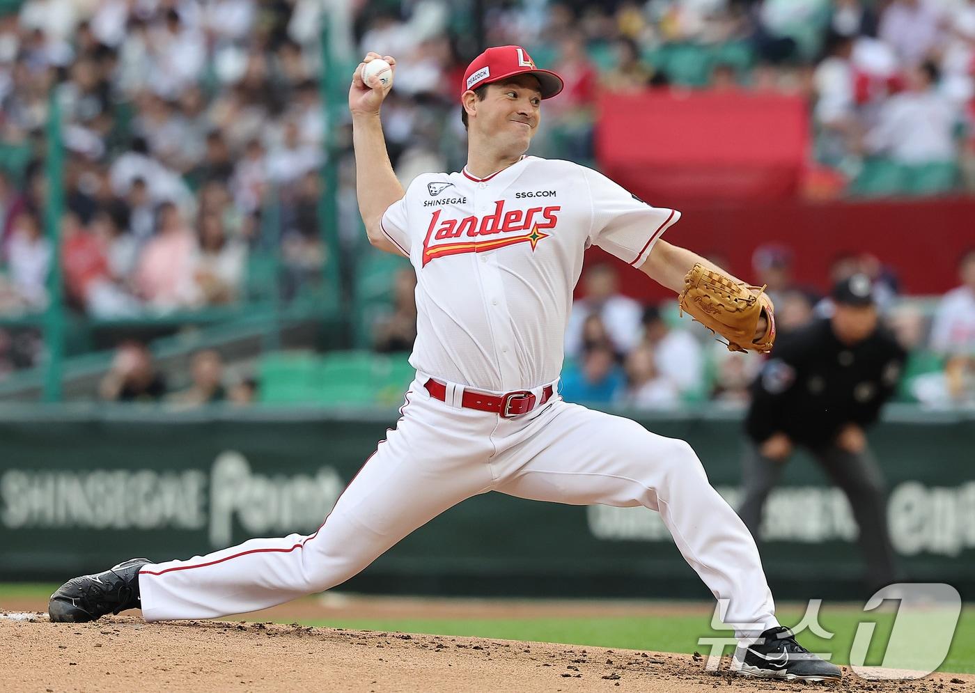 SSG 랜더스 외국인 투수 드류 앤더슨. 뉴스1 DB ⓒ News1 김진환 기자
