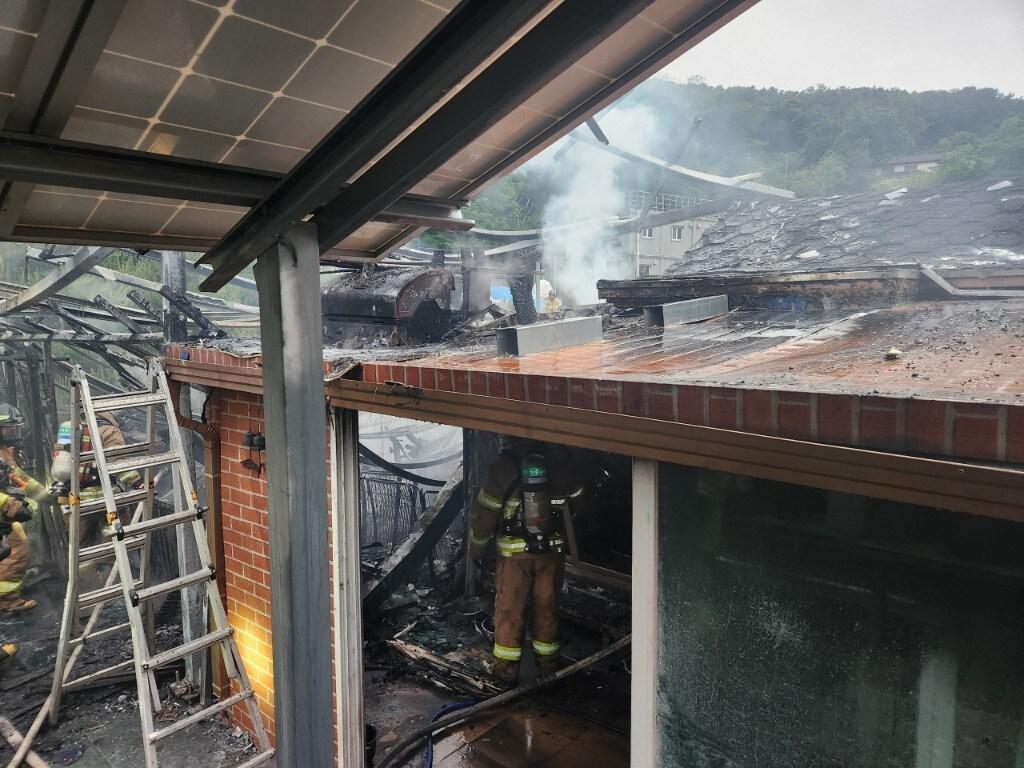 본문 이미지 - 화재 현장. (경기도소방재난본부 제공) 2024.5.30 / 뉴스1