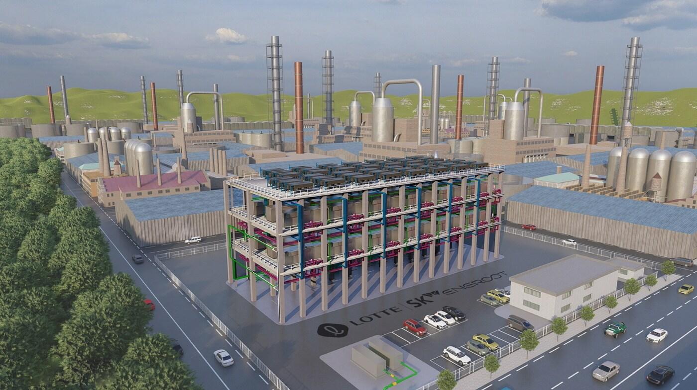 소소연료전지발전소 조감도 