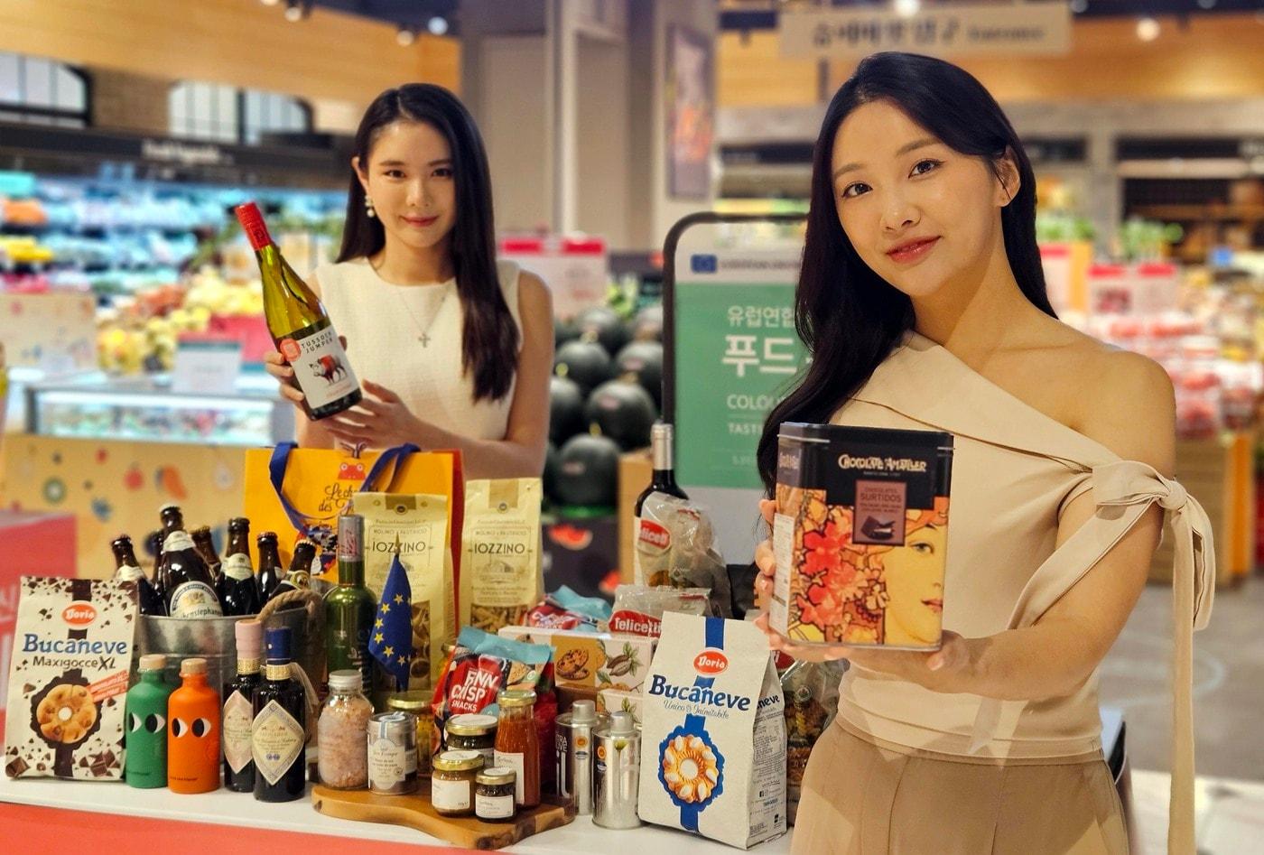 본문 이미지 - 유럽연합 푸드 위크.(신세계백화점 제공). 