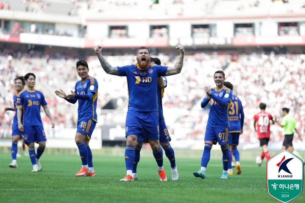 본문 이미지 - 울산 현대의 마팀 아담.(한국프로축구연맹 제공)