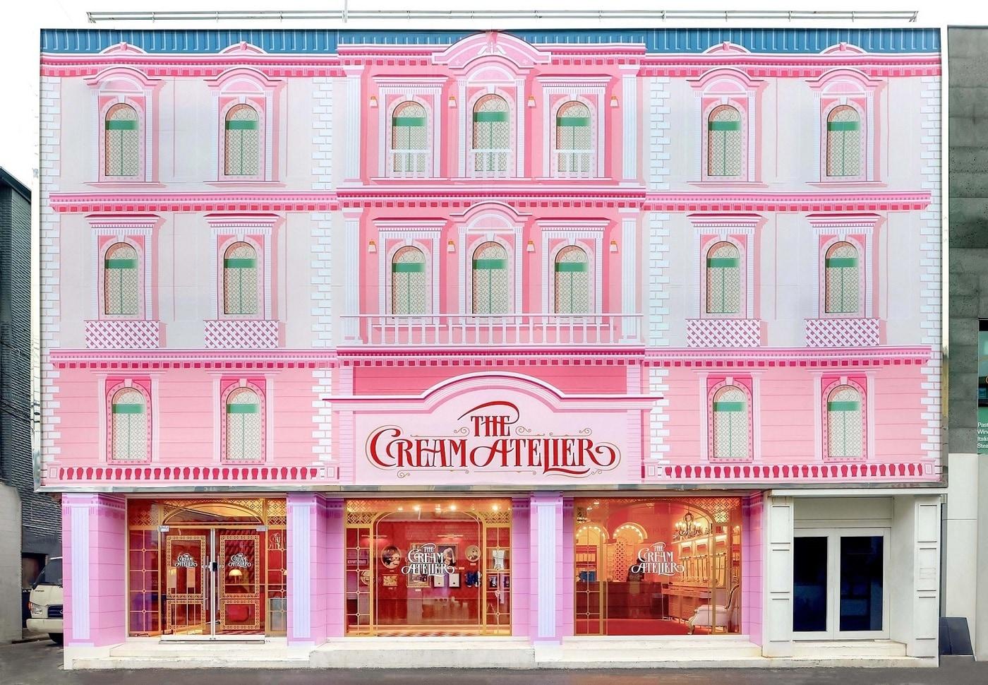 크림 아뜰리에 팝업스토어.(삼립제공)