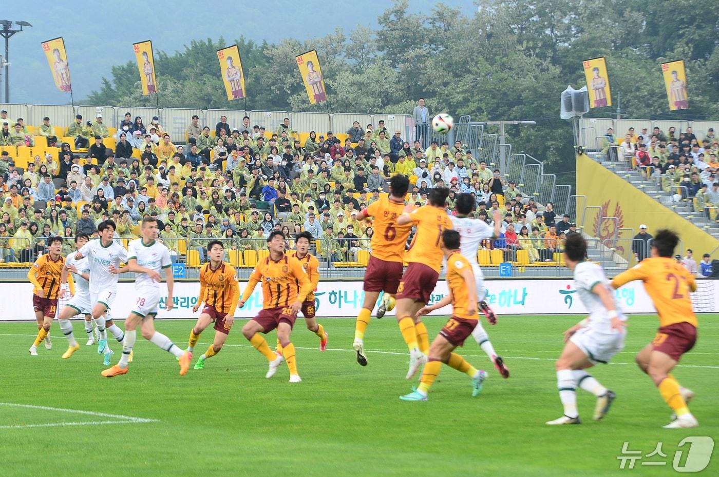광주FC가 연맹 재정 규정 위반으로 여름 이적시장에서 영입이 어려울 전망이다. 2024.5.6/뉴스1 ⓒ News1 이승현 기자
