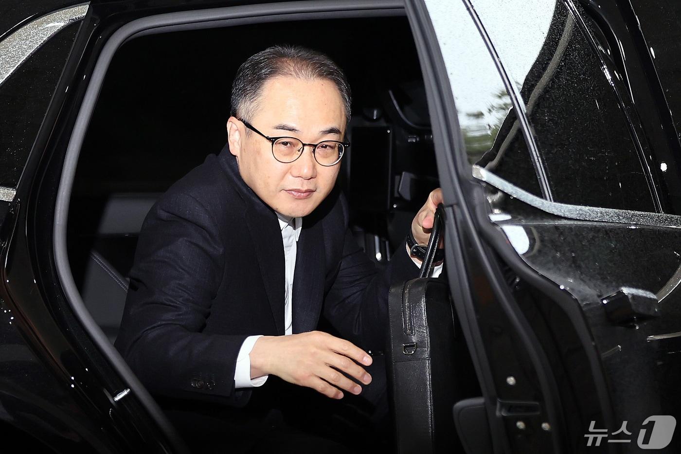 본문 이미지 - 이원석 검찰총장이 7일 오전 서울 서초구 대검찰청으로 출근하고 있다. 2024.5.7/뉴스1 ⓒ News1 이동해 기자