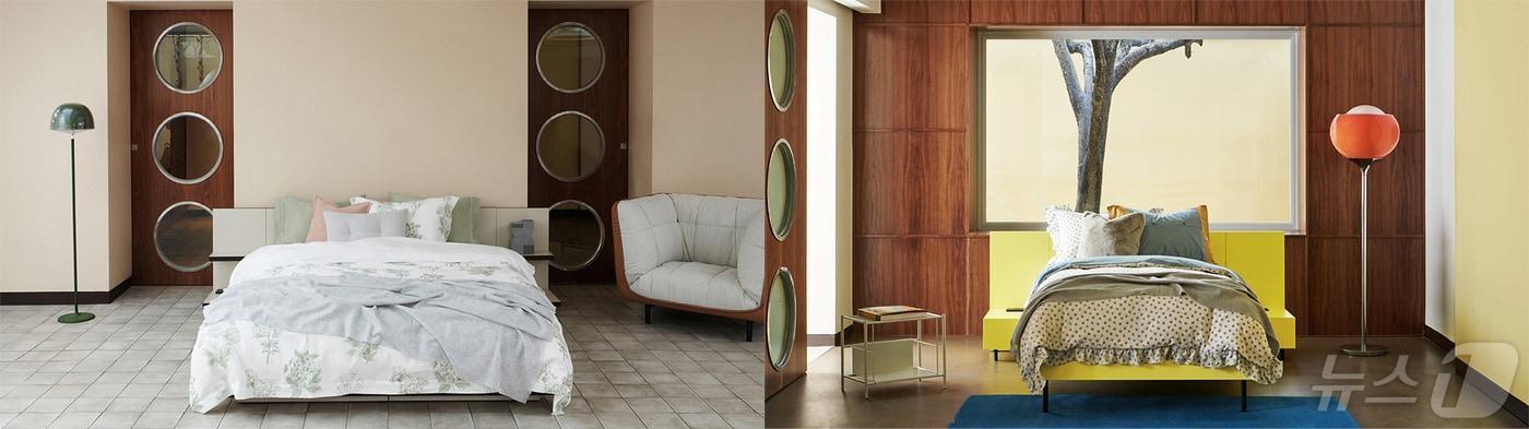 본문 이미지 - 시몬스, 2024 S/S 프레임 (왼쪽부터)트리크와 매니티(시몬스 제공)