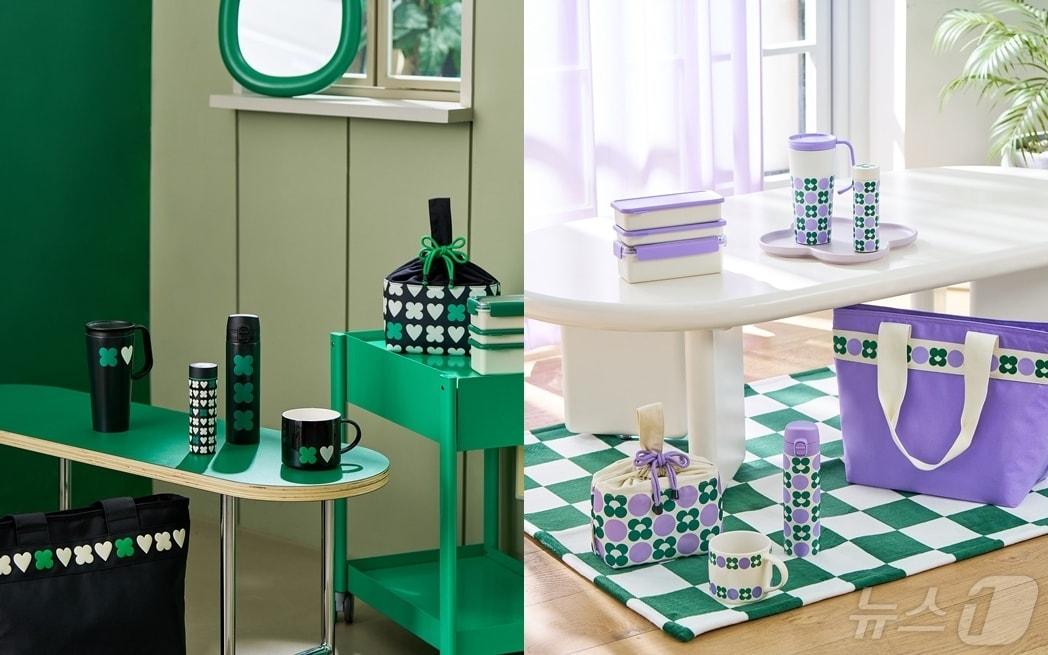 본문 이미지 - 락앤락, 드롭드롭드롭과 협업한 텀블러·도시락 출시(락앤락 제공)