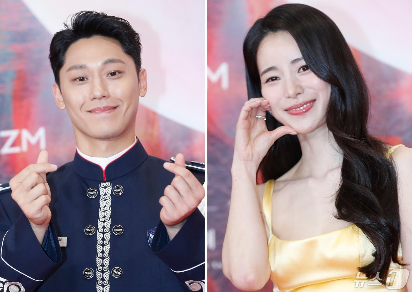 본문 이미지 - 공개 열애 중인 배우 이도연과 임지연이 애정을 과시했다. ⓒ News1 권현진 기자