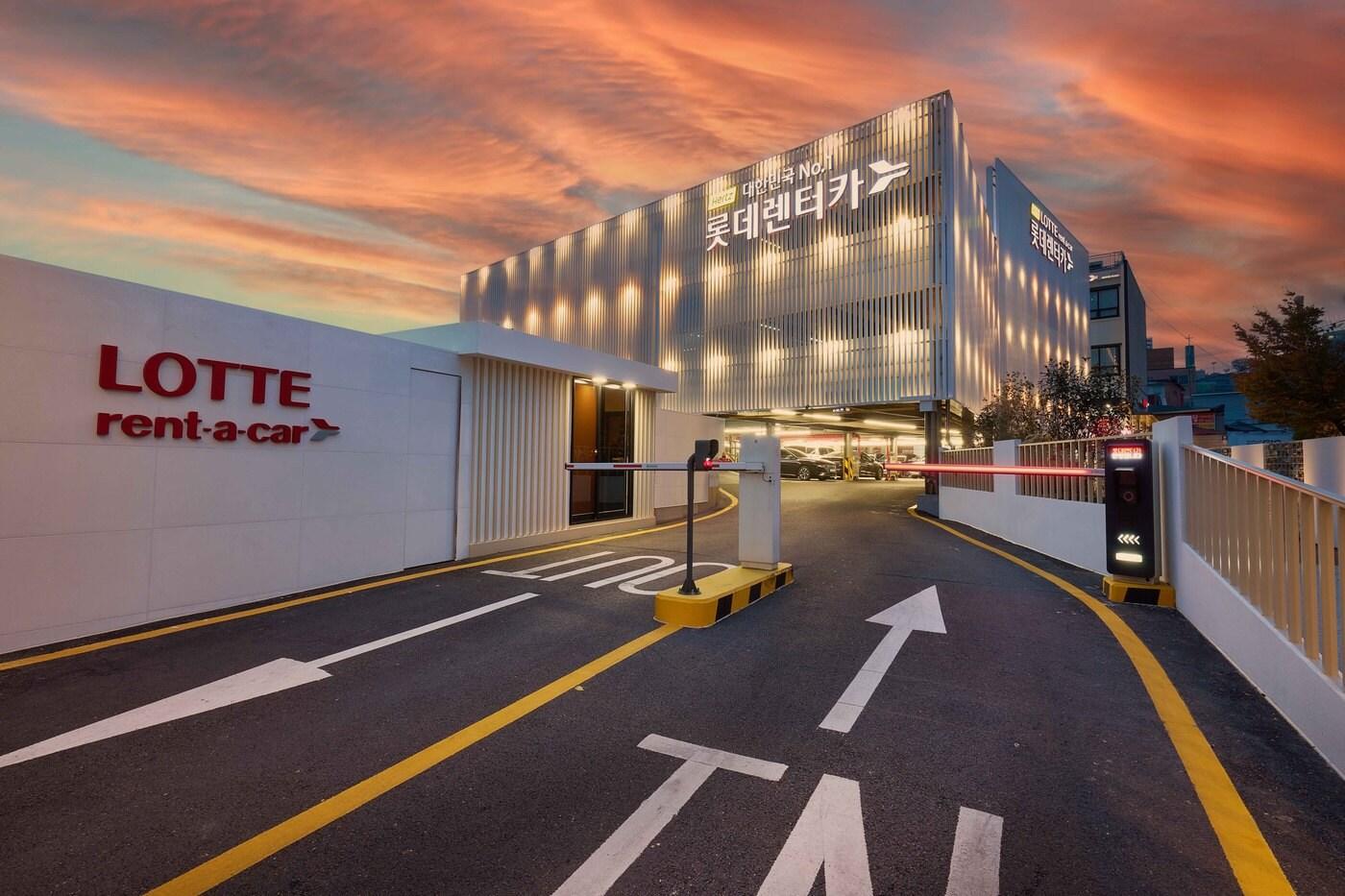 본문 이미지 - 롯데렌터카 서울역 지점 전경(롯데렌탈 제공). ⓒ 뉴스1