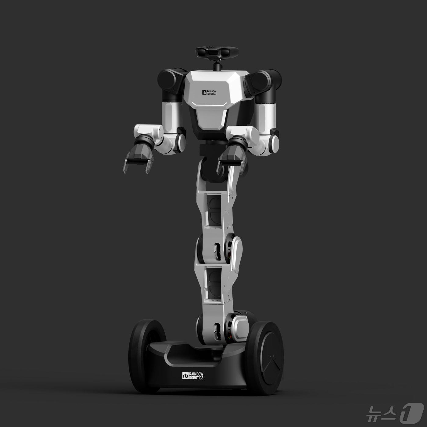 본문 이미지 - 레인보우로보틱스 이동형 양팔로봇 'RB-Y1'. (레인보우로보틱스 제공)