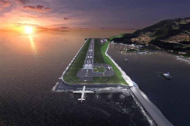 본문 이미지 -  울릉공항 조감도. /국토교통부 제공