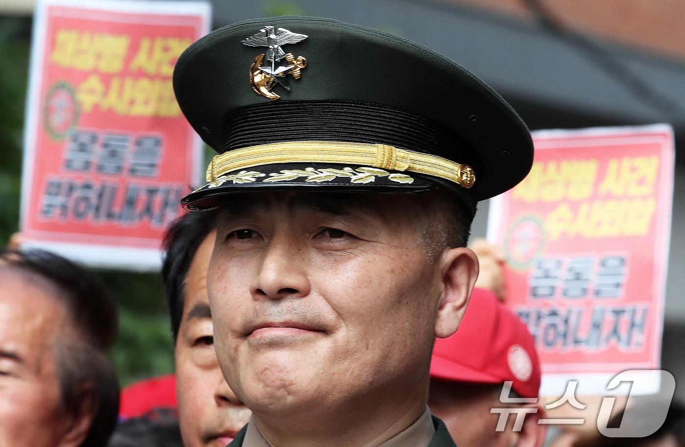 본문 이미지 - 박정훈 전 해병대 수사단장(대령). 2024.6.11/뉴스1 ⓒ News1 오대일 기자