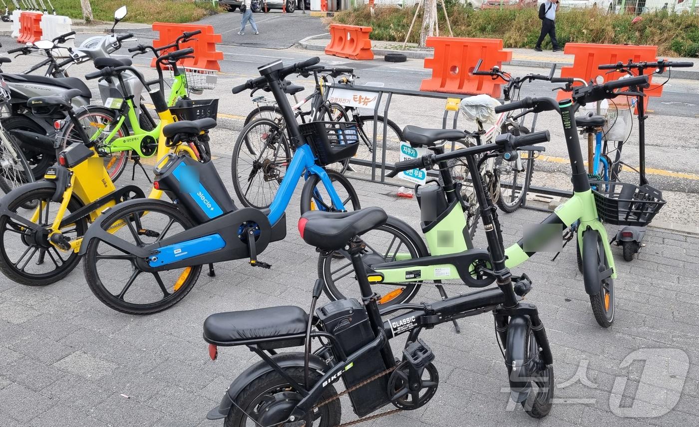 공유자전거(사진은 기사 내용과 무관함) / 뉴스1 ⓒ News1