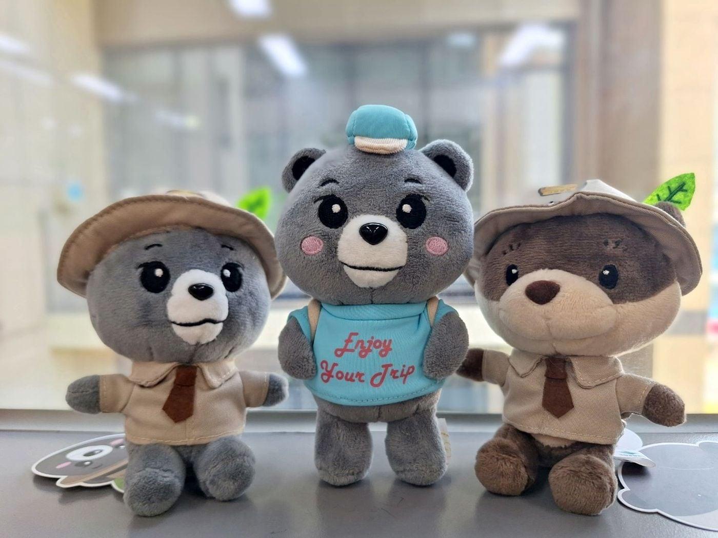 본문 이미지 - 반달이 가방걸이 기념품.(국립공원공단 제공)