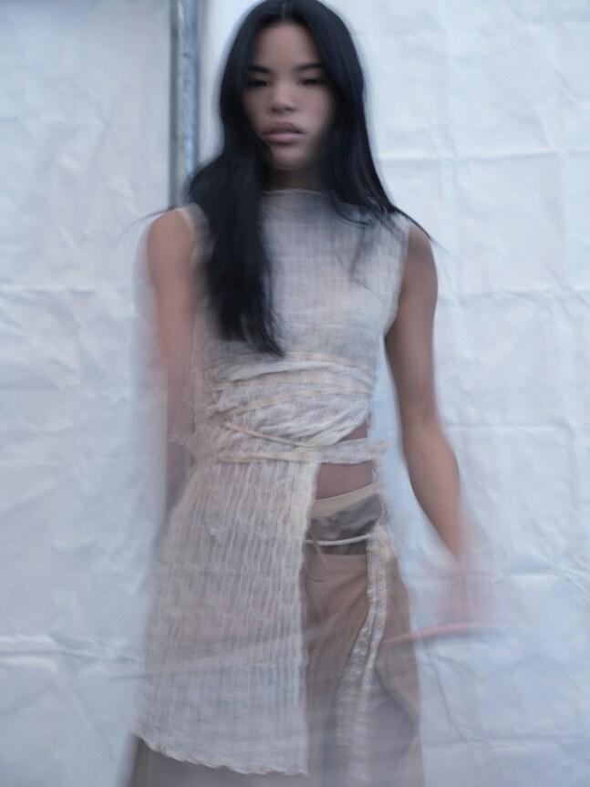 본문 이미지 - 삼성물산 패션부문이 MZ세대를 타깃으로 한 자체 여성복 브랜드 앙개를 이달 론칭했다.(앙개제공)