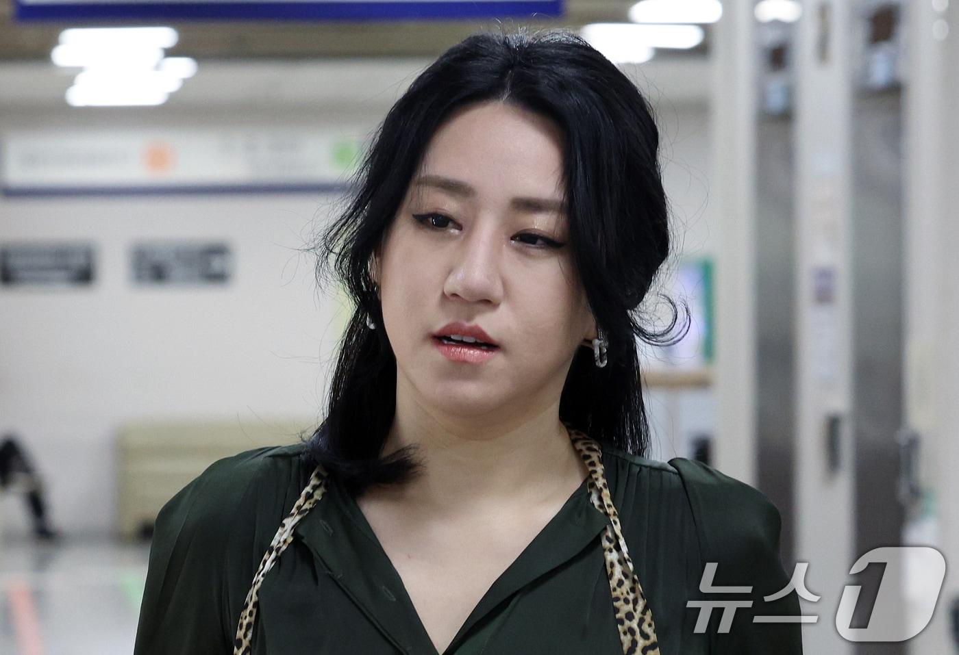 &#39;고발사주&#39; 의혹 제보자로 알려진 조성은 올마이티미디어 대표 2024.6.12/뉴스1 ⓒ News1 박정호 기자