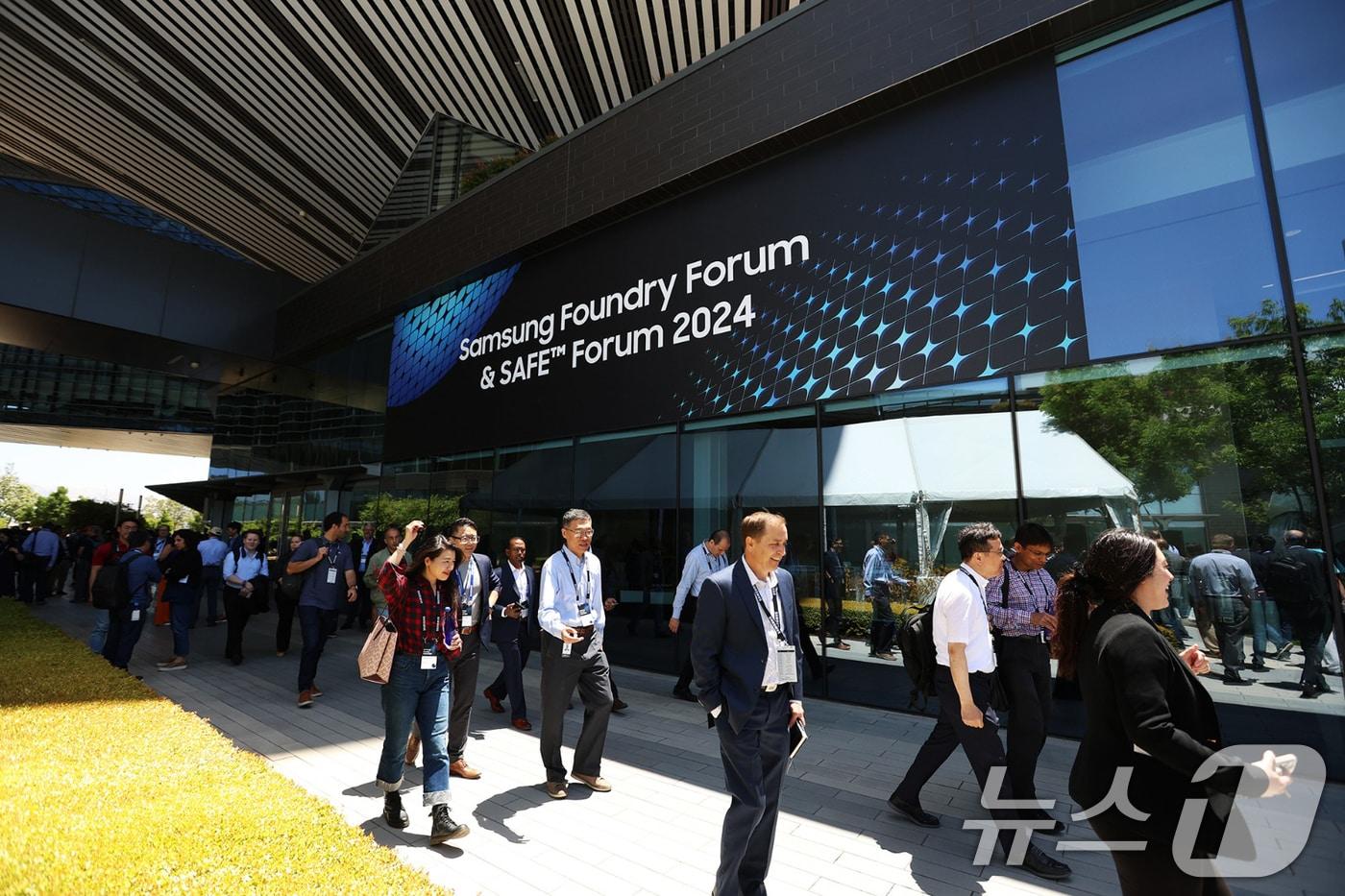 삼성전자 2024 파운드리 포럼이 열린 미국 실리콘밸리 새너제이에 위치한 삼성전자 DS부문 미주총괄(DSA) 사옥. (삼성전자 제공) 2024.6.13//뉴스1 ⓒ News1 김진환 기자