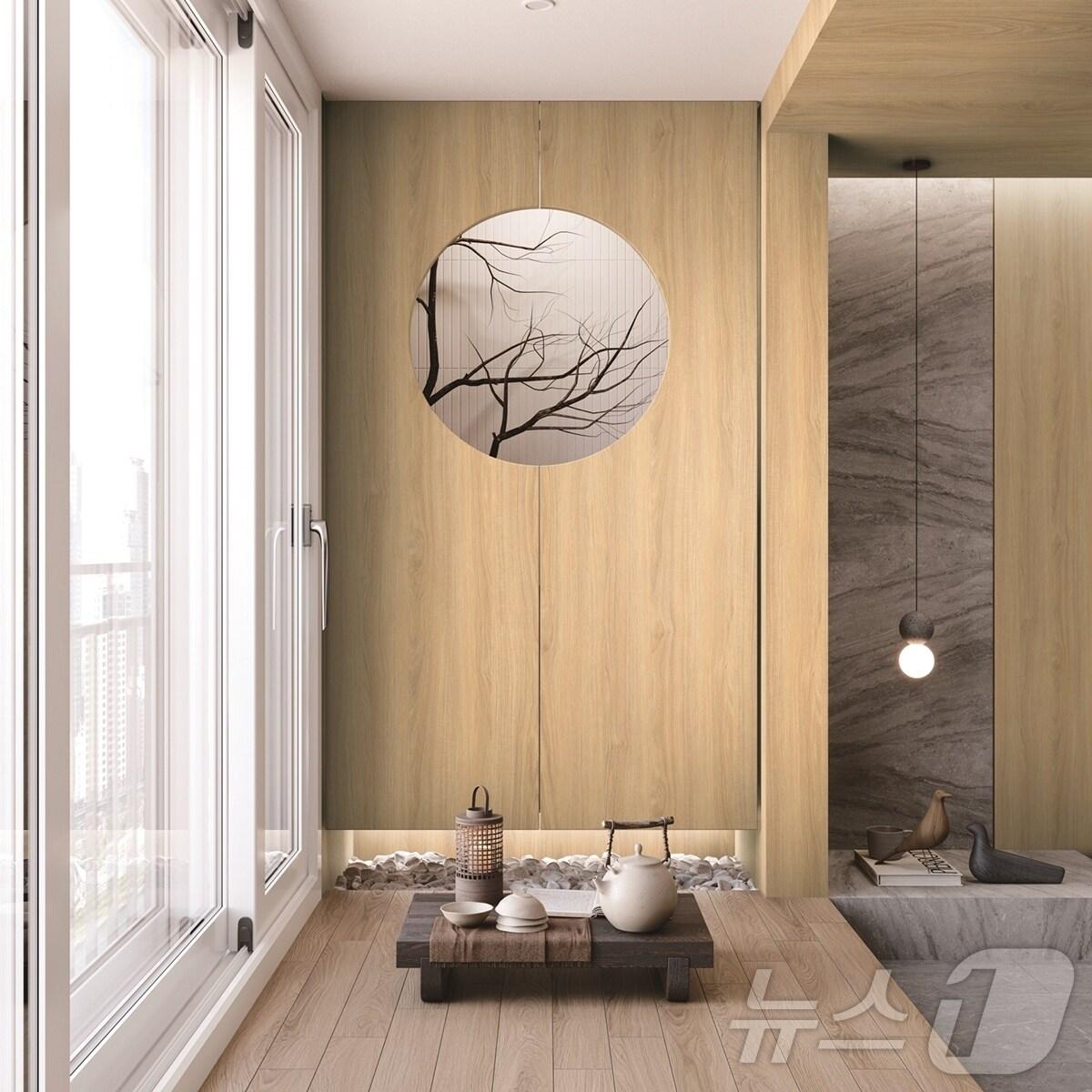 본문 이미지 - LX하우시스 인테리어필름 베니프 환경표지인증 획득(LX하우시스 제공)