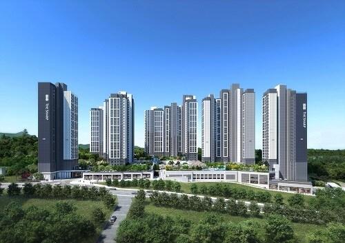 본문 이미지 - 더샵 속초프라임뷰 조감도./포스코이앤씨 제공