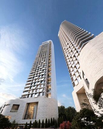 본문 이미지 - Lot. 101, [THE PALACE 73 by RICHARD MEIER], 별도문의(조감도)_2. 서울옥션 제공.