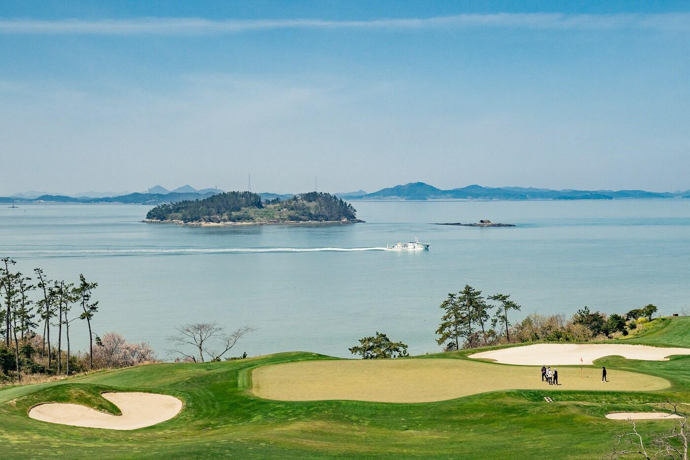 전남 해안의 파인비치골프링크스. (파인비치골프링크스 제공)
