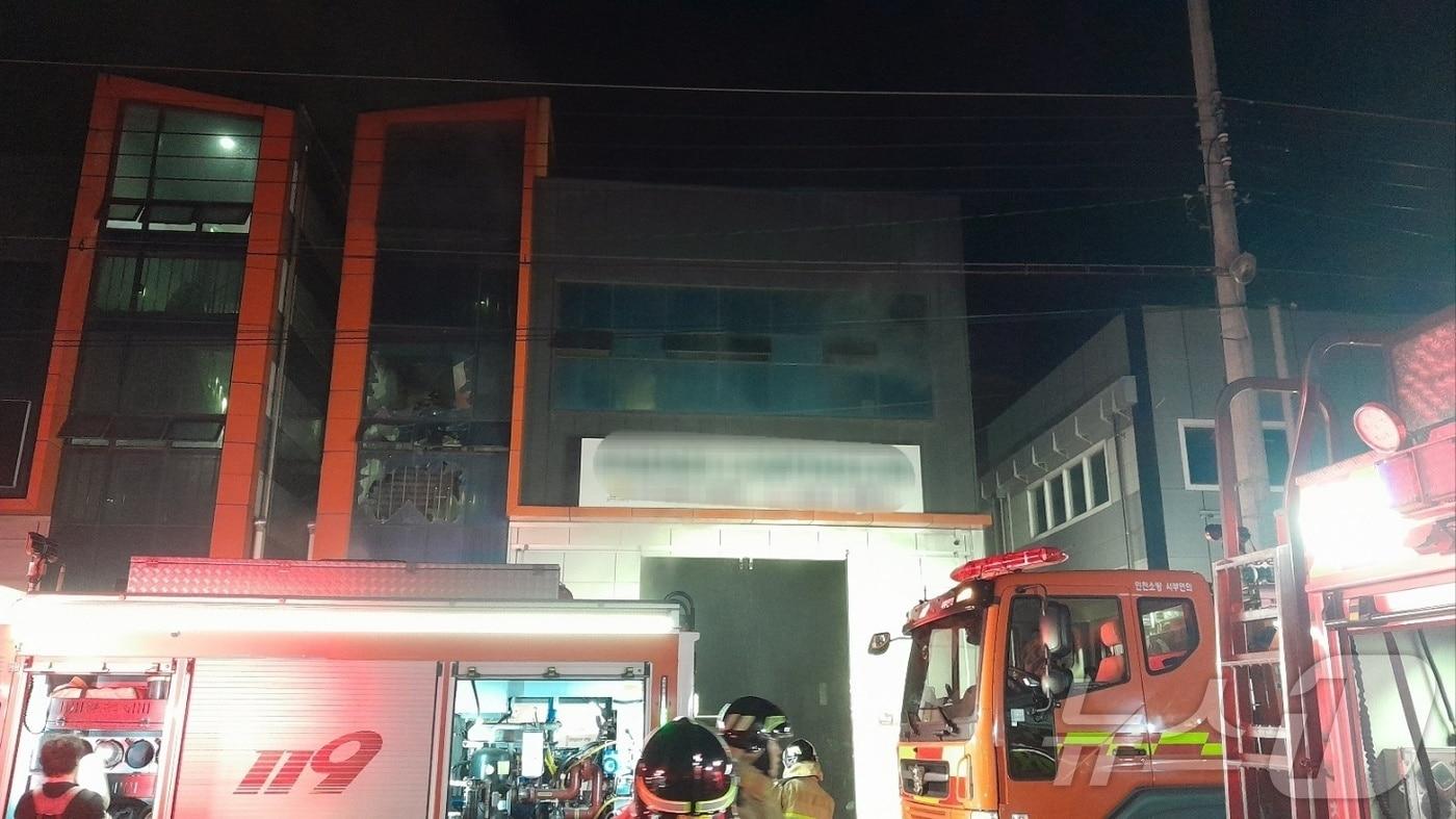화재 현장(인천소방본부 제공)/뉴스1