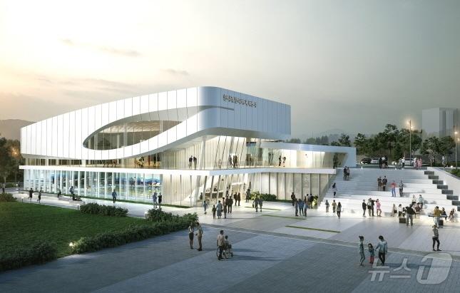 본문 이미지 - ‘전주 남부권 반다비 체육센터’ 조감도.(전주시 제공)/뉴스1