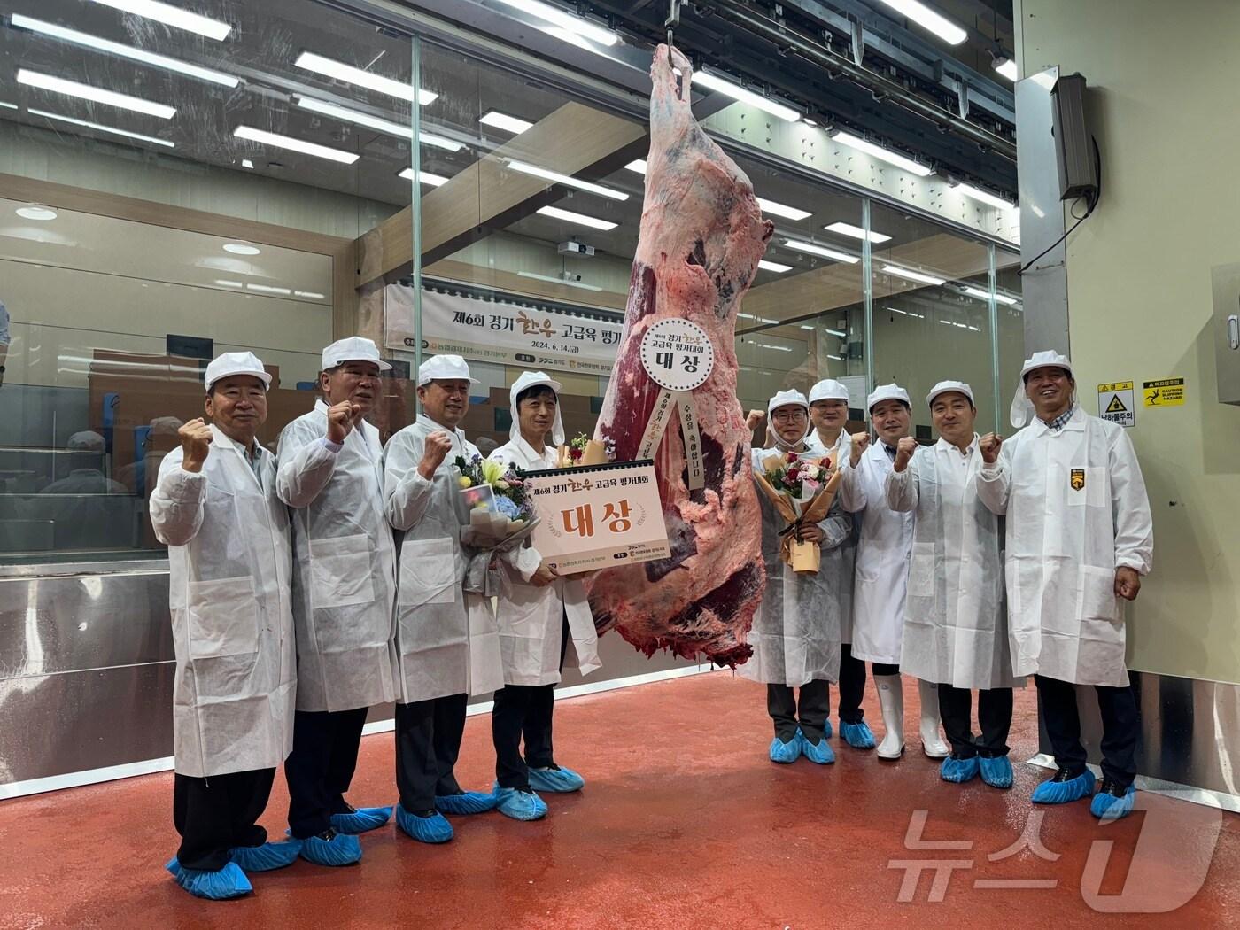 본문 이미지 - 제6회 경기 한우 고급육 평가대회