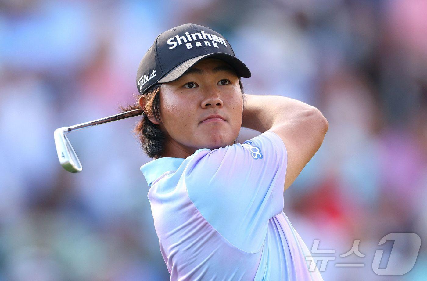 본문 이미지 - 김성현(26·신한금융그룹)이 US 오픈 첫 날을 상위권으로 시작했다. ⓒ AFP=뉴스1