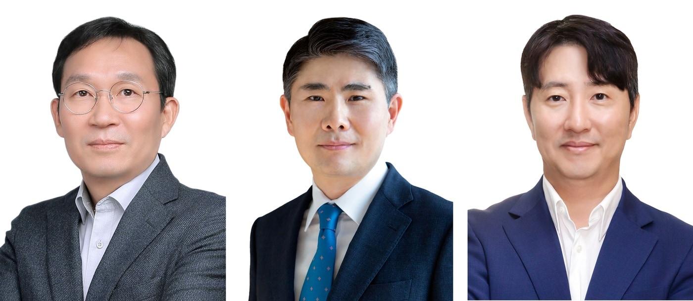 (왼쪽부터) 삼일회계법인 홍준기 감사부문 대표, 민준선 딜부문 대표, 이승호 금융부문 대표