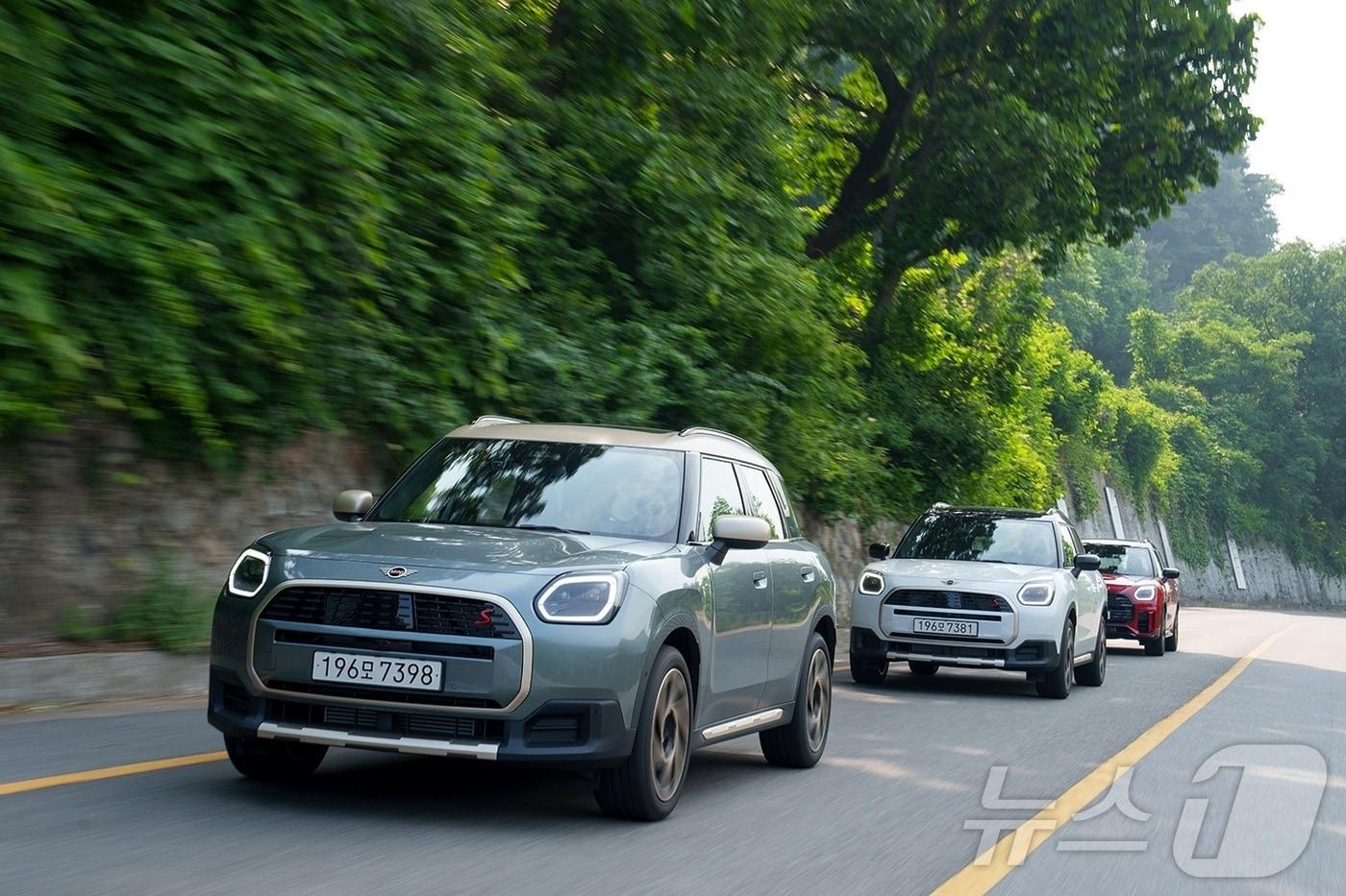  뉴 미니 컨트리맨 주행 모습.(미니 제공)