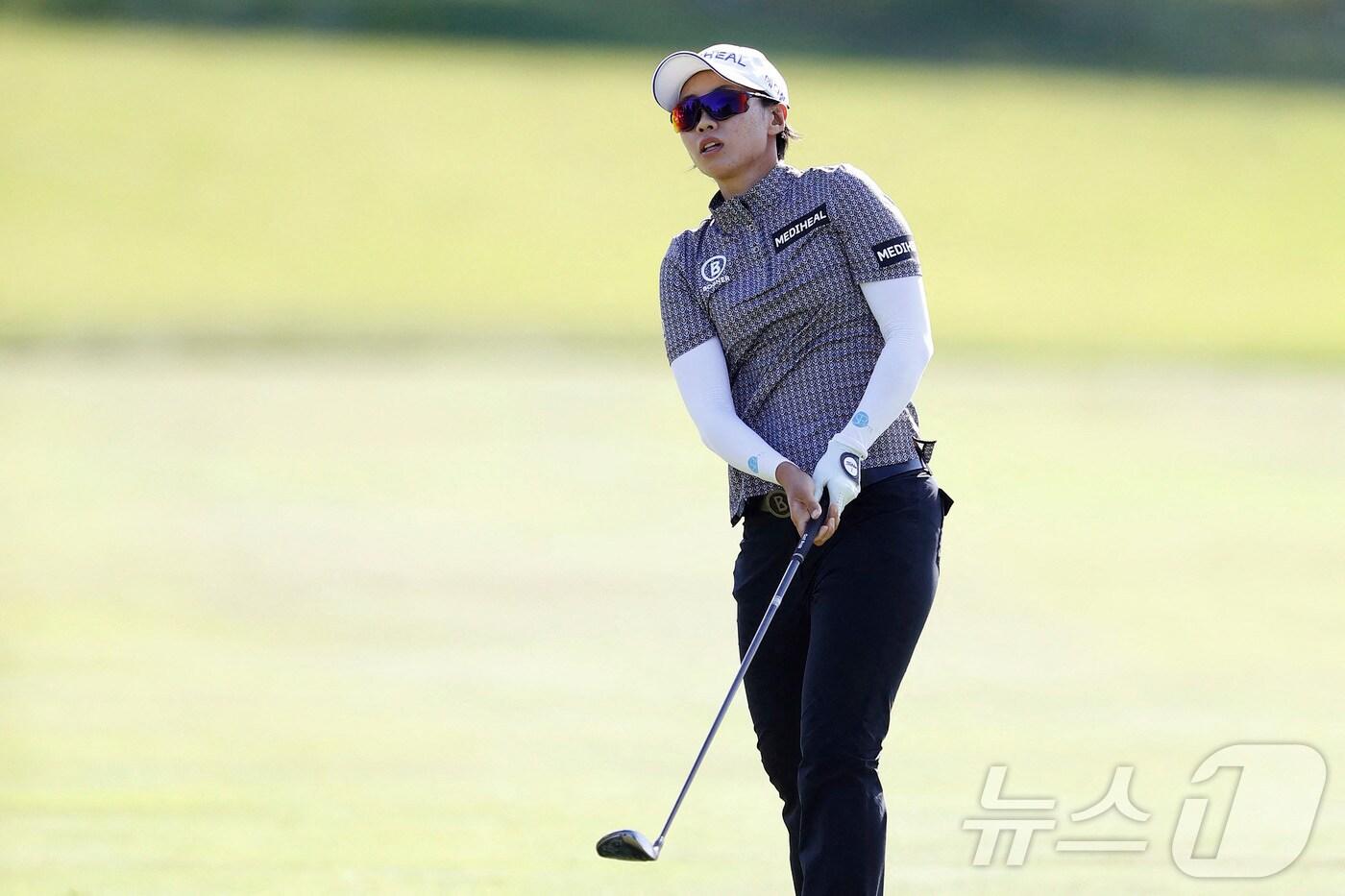 본문 이미지 - 미국여자프로골프(LPGA) 투어의 안나린. ⓒ AFP=뉴스1
