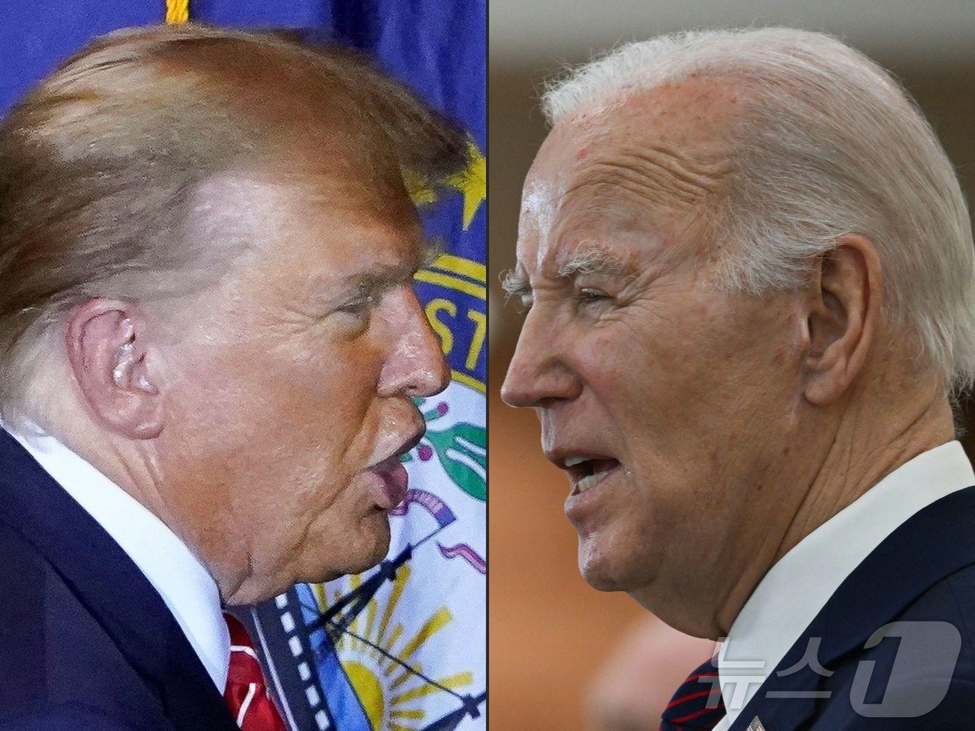 본문 이미지 - 도널드 트럼프(좌)와 조 바이든 ⓒ AFP=뉴스1
