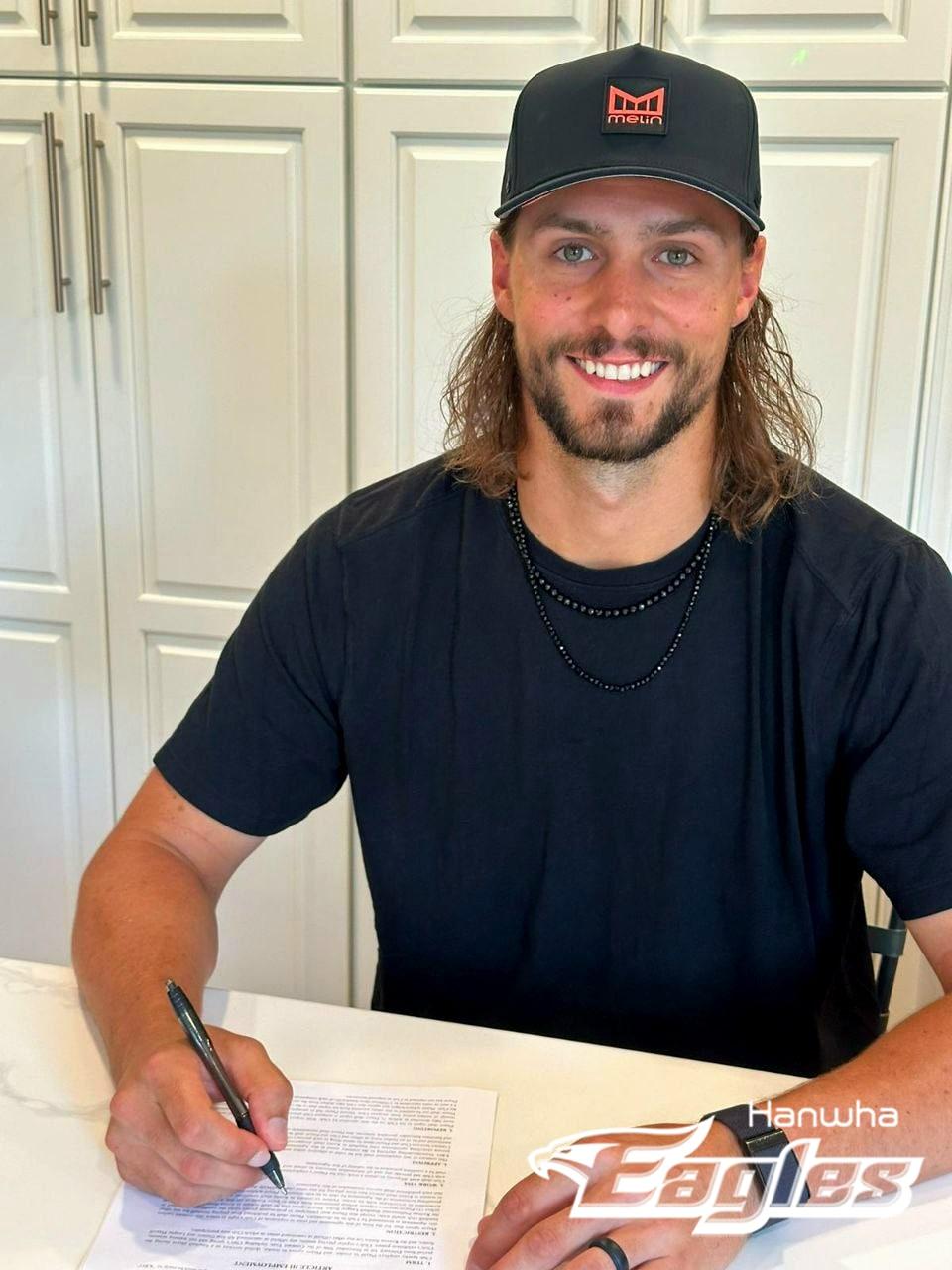 본문 이미지 - 한화 이글스가 17일 리카르도 산체스의 대체선수로 라이언 와이스를 영입했다.(한화 이글스 제공)