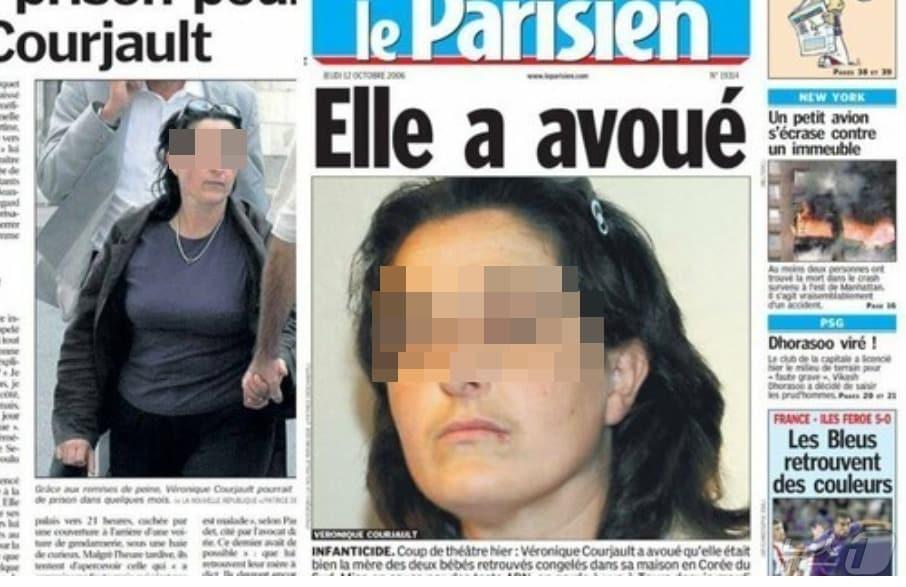 본문 이미지 - 서래마을 냉동실 속 영아시신 사건을 보도한 2006년 10월 10일 프랑스 르 파르지앵. (르 파리지앵 갈무리)  ⓒ 뉴스1