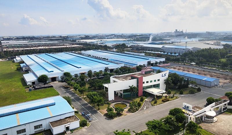 본문 이미지 - LS에코에너지 베트남 생산법인 전경(LS에코에너지 제공). ⓒ 뉴스1