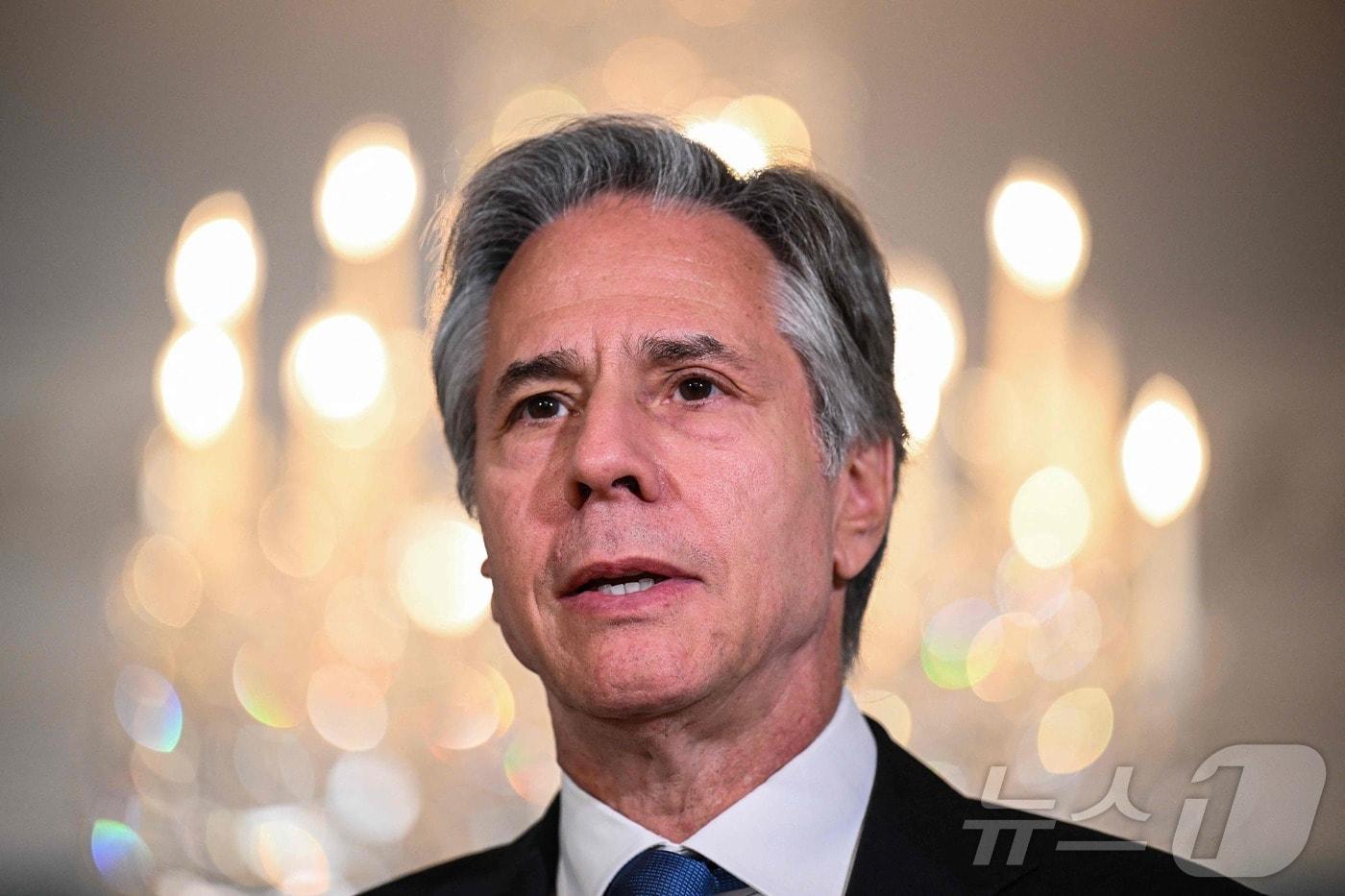 본문 이미지 - 토니 블리언 미국 국무장관. ⓒ AFP=뉴스1 ⓒ News1 우동명 기자