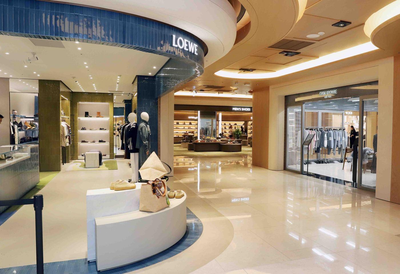  신세계백화점 강남점 신관 남성 명품관.(신세계백화점 제공).