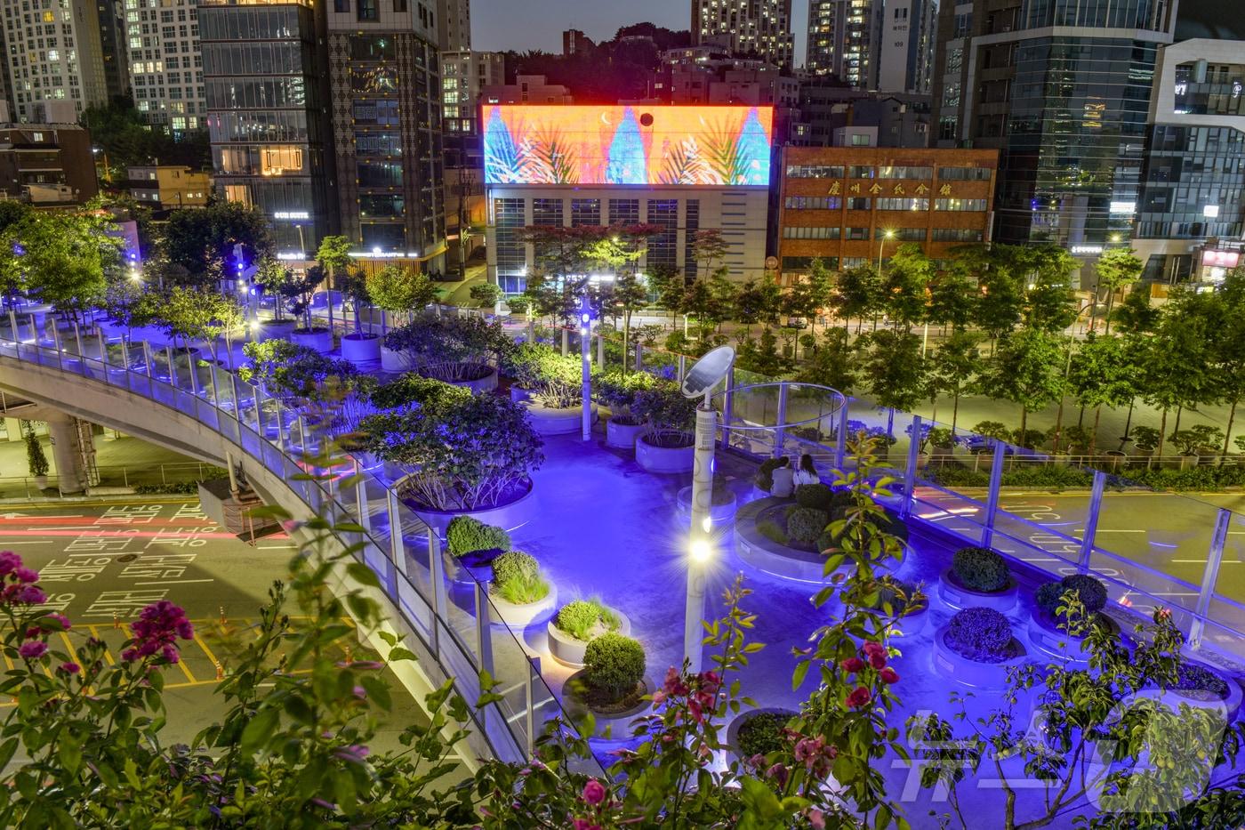  '서울로 미디어 캔버스' 전경 (서울시 제공)